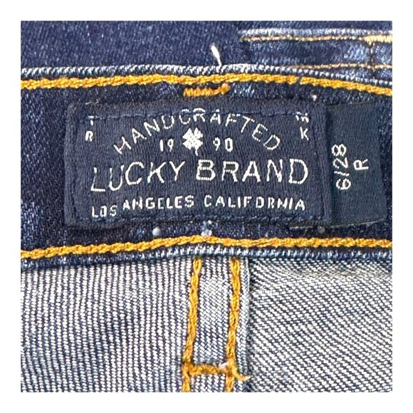 Lucky Brand Sweet Straight Medium Wash Denim Jeans Handcrafted Los Angeles Y2K - Picture 4 of 10
